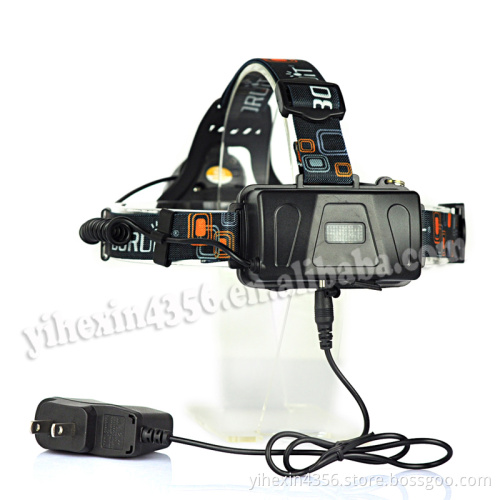 BORUIT RJ-2157 Zoom Adjustable USB Headlamp